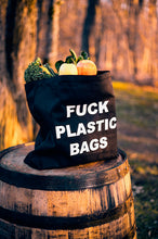 Load image into Gallery viewer, Fuck Plastic Bags Grocery Tote

